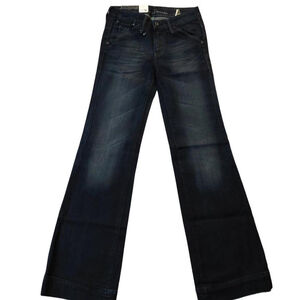 G-Star Raw Town Flare Aspen Denim Dark Vintage Blue Jeans Sz 26 NWT